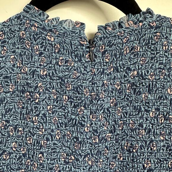 Wilfred Floral Maxi Dress Large Long Sleeve Blue boho‎ - Picture 6 of 7